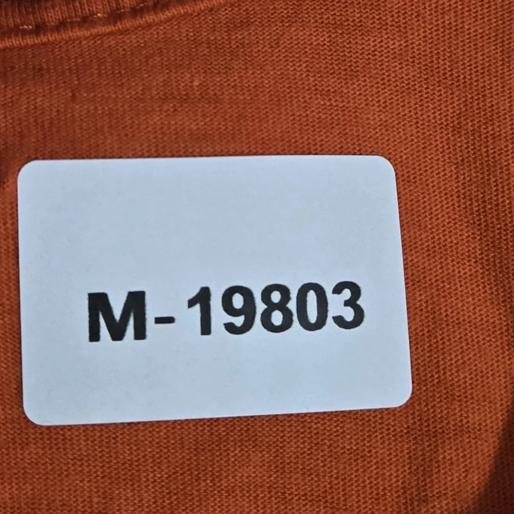 Polo Ralph Lauren Men Shirt XL Orange Embroidered Logo Classic Short Sleeve READ
